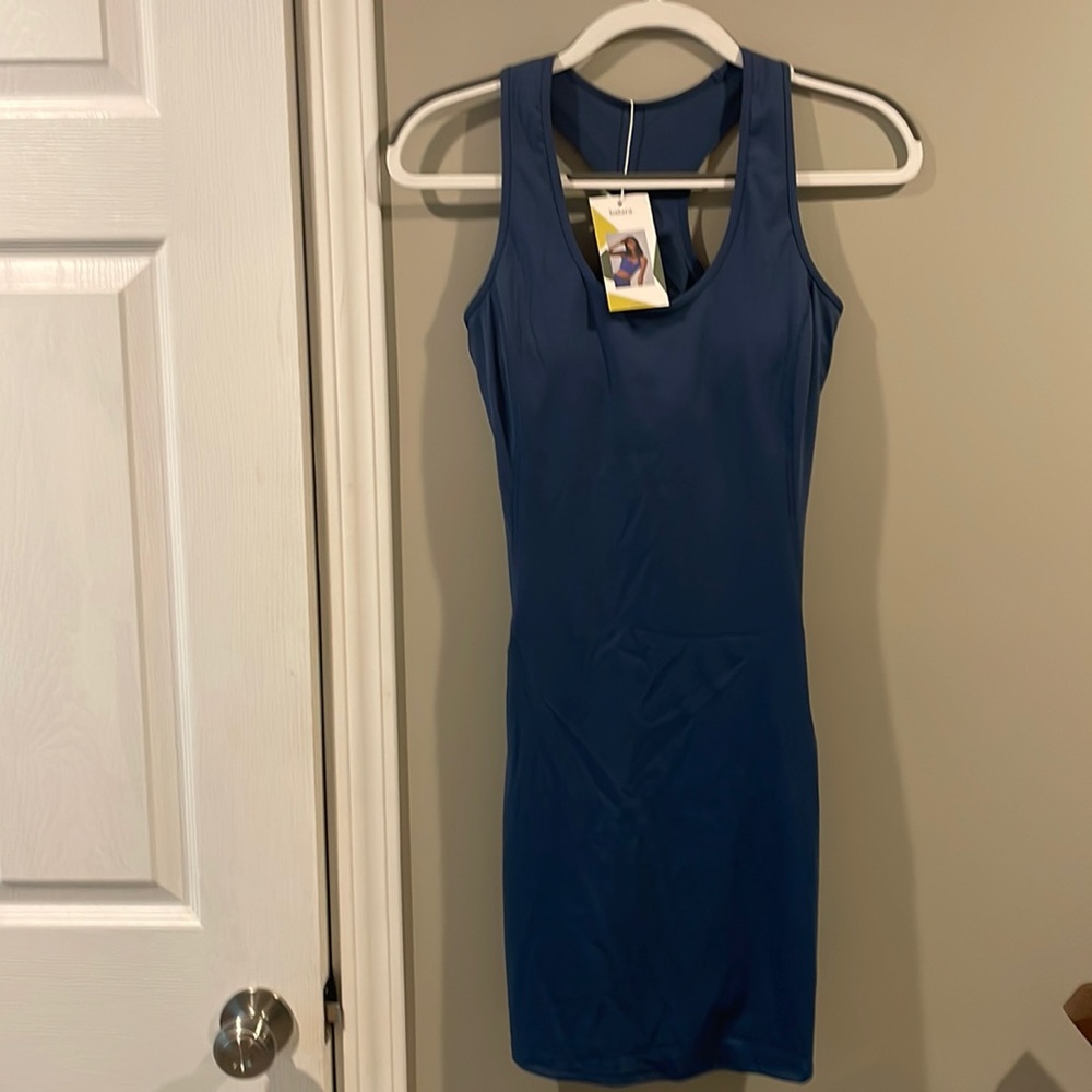 Small golf dress— brand new— Oxford blue— with pockets